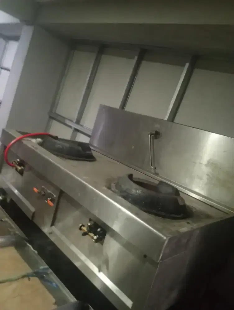 Jual kompor kuwali 2tungku ex resto