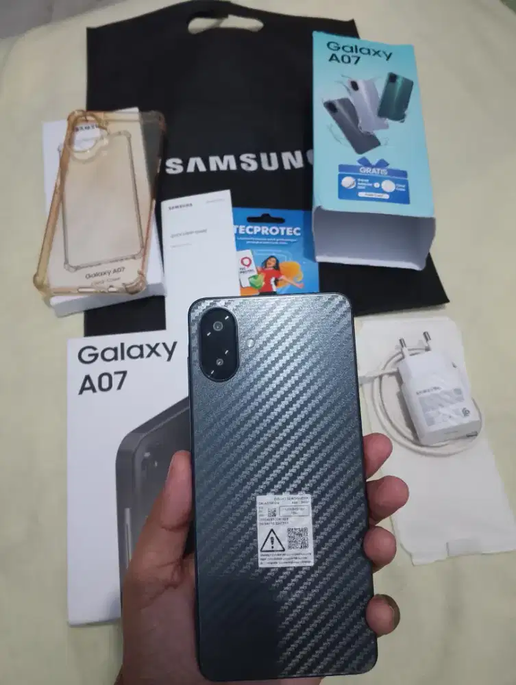 Hp Samsung Galaxy A07 Ram 4+4/64GB Fullset