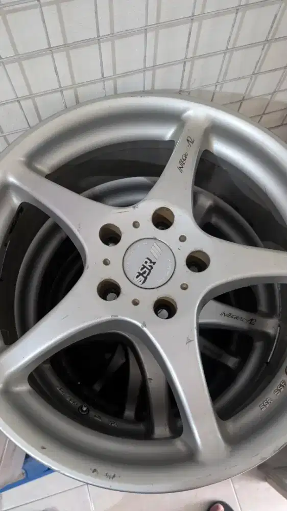velg ssr integral a2 17x7 et 45 made in japan