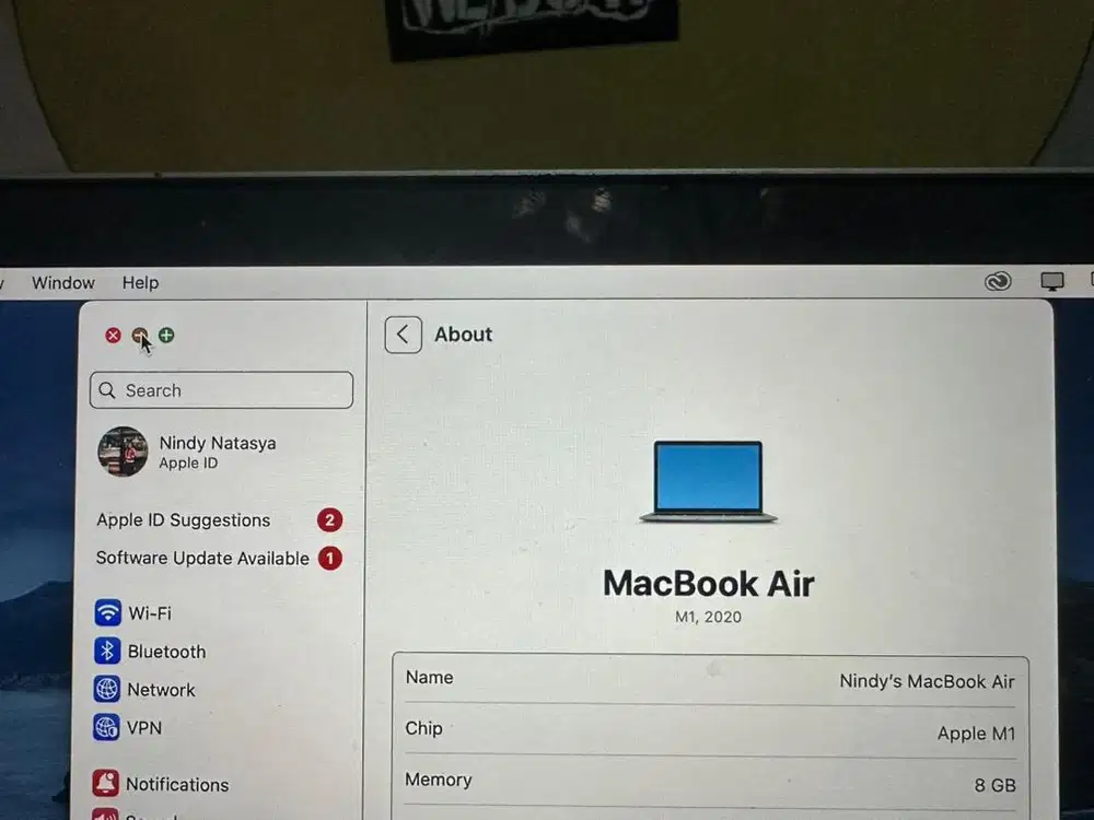 MACBOOK AIR M1 2020