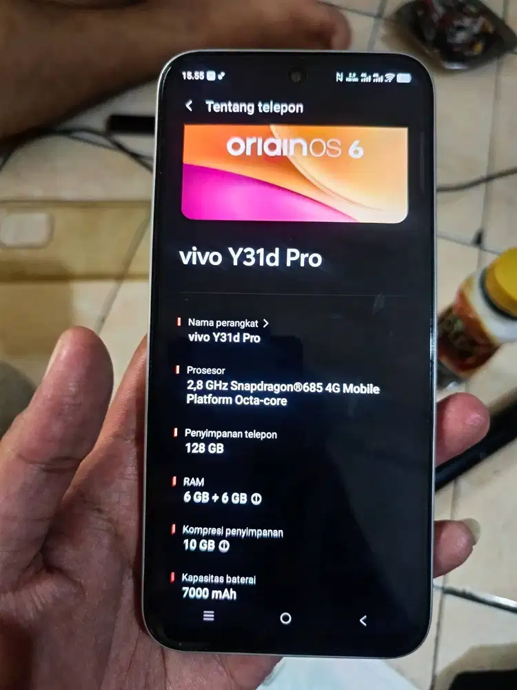 Vivo Y31D Pro 6+6/128 fullsett