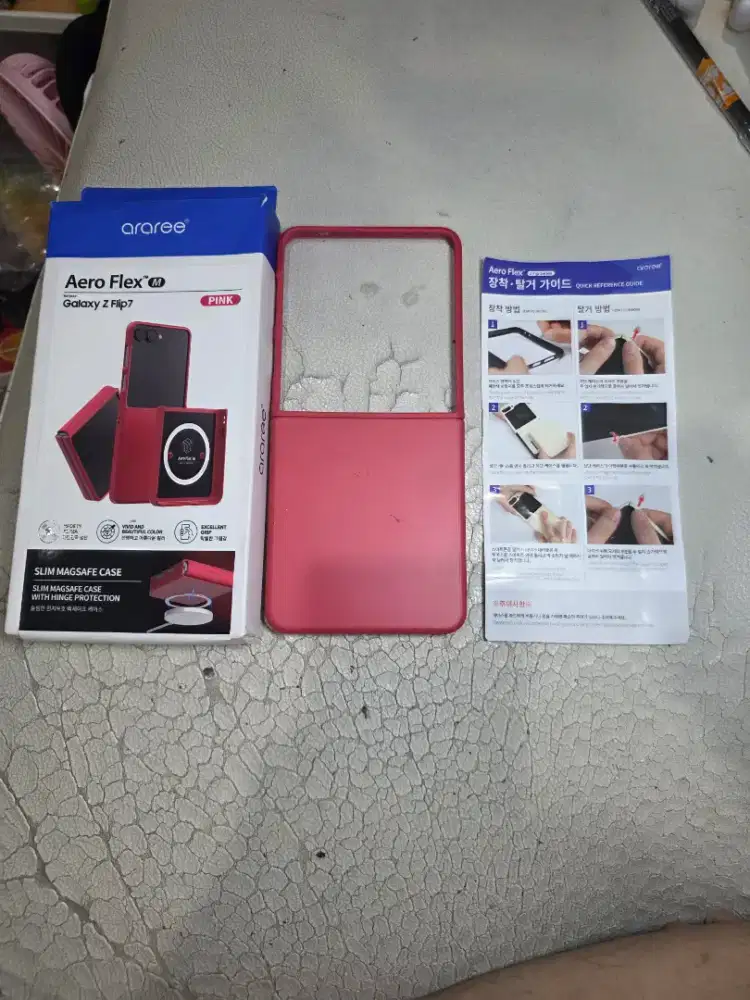 Case ori araree flip 7 ex pemakaian nett aja