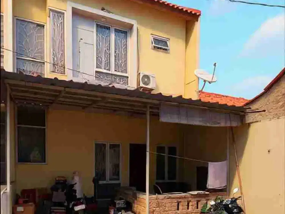 Dijual Murah Rumah 2 Lantai Di Dalam Cluster Dekat Pasar Bengkok Di Huk