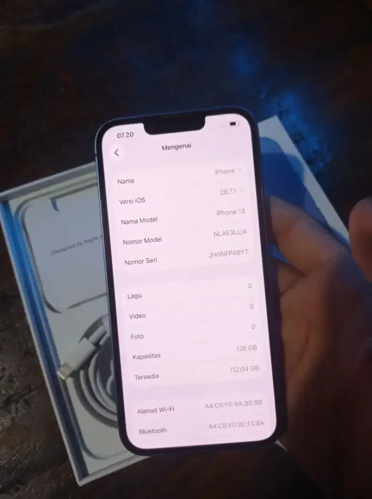 Iphone 13 basic 128 blue