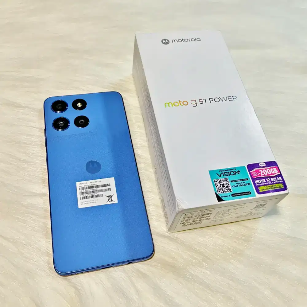 Motorola Moto G57 Power 5G 8/128 Gb Mulus Like New Fullset