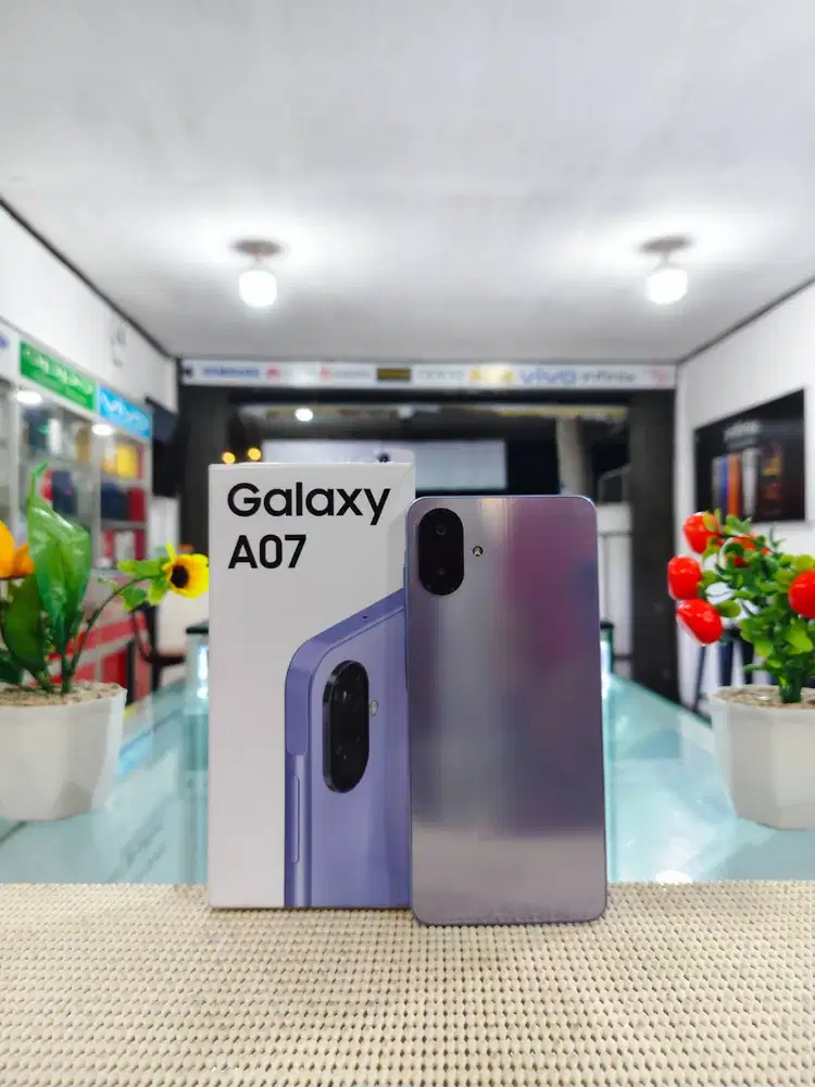 Samsung A07 Ram 12Gb (6+6) 128Gb Fullset Mulus Like New Bergaransi