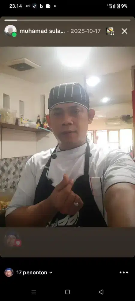 Chef trainer/chef masakan Padang