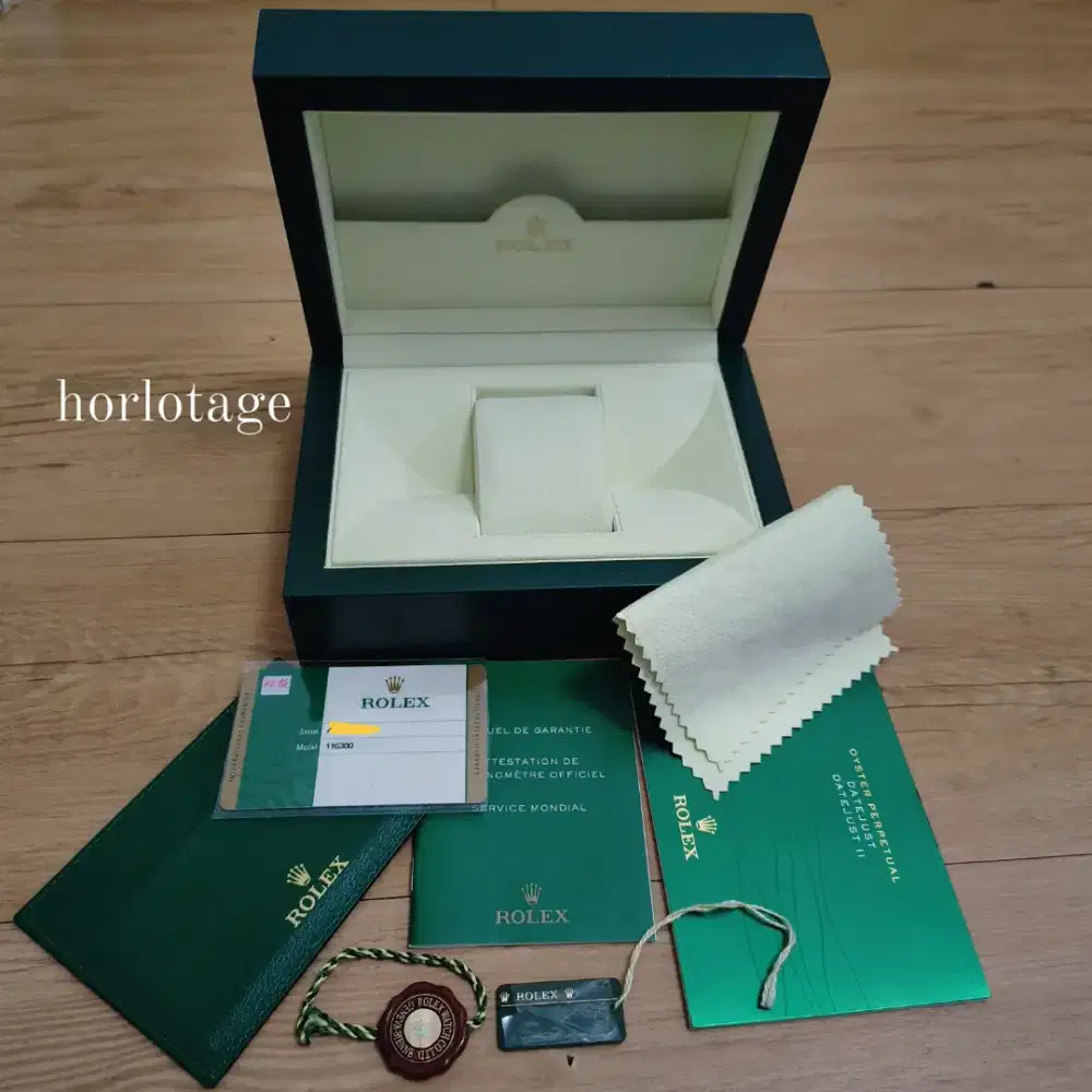 Box Jam Rolex Fullset Original Mulus NO Omega Longines Tag Heuer Seiko