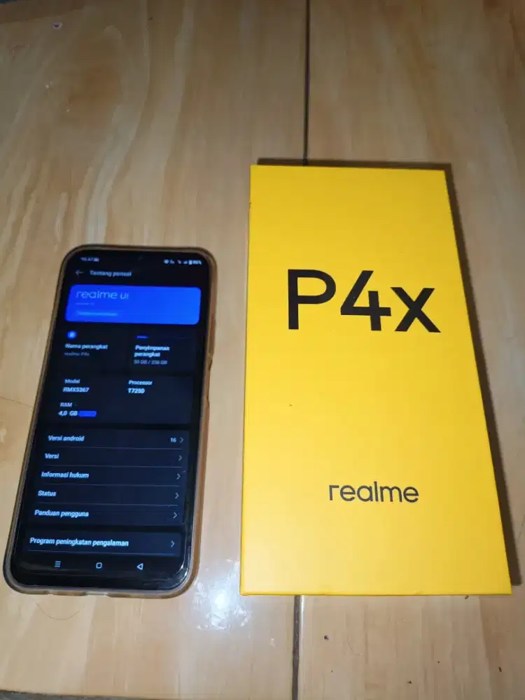 realme p4x 4+8/256 gb 4g