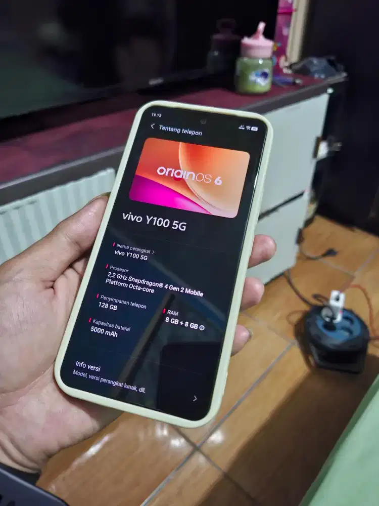 Vivo Y100 5G ORIGINAL Ram 8+8/128 masih ORIAN No Minus PAMULANG UNPAM