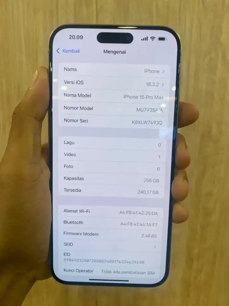 iPhone 15 Promax 256 GB (Blibli)
