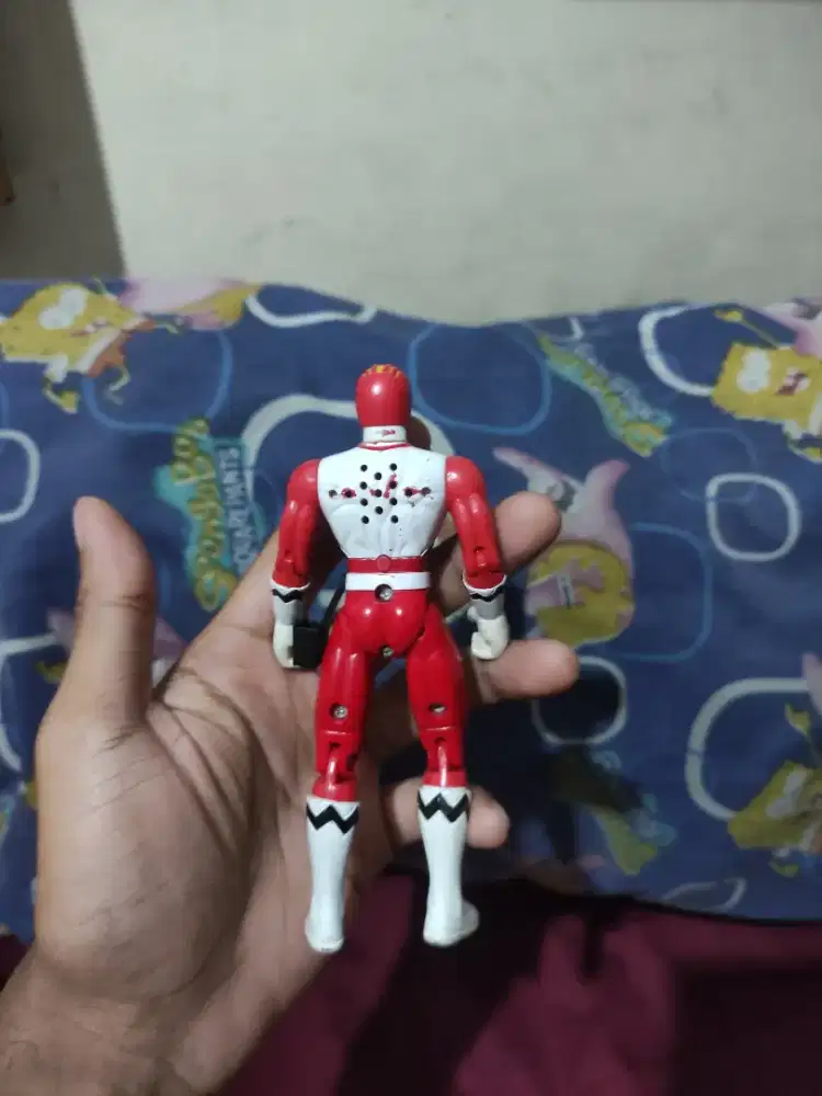 Power Rangers Lightning Collection Lost Galaxy Red Ranger  1998 bandai