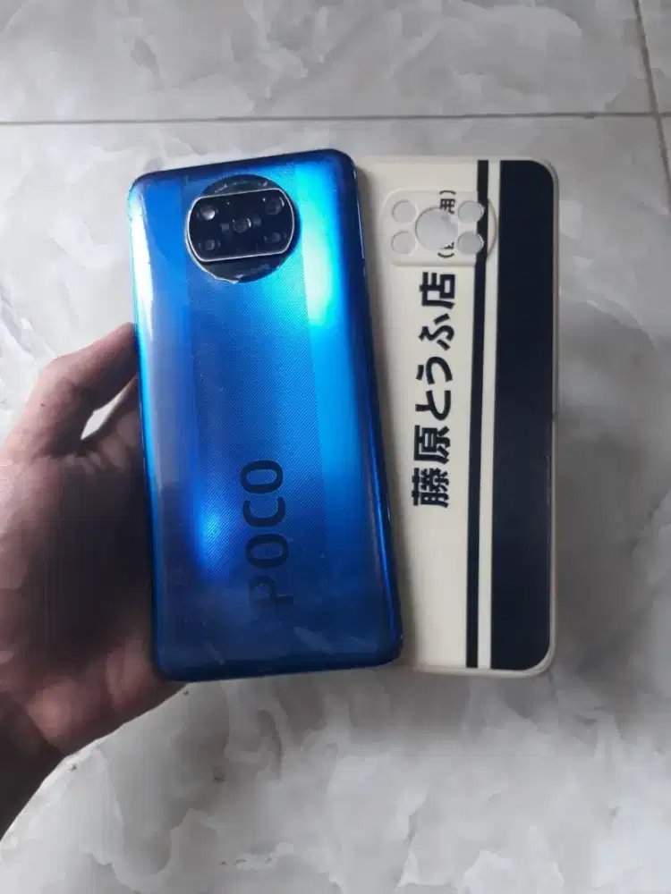 Poco X3 NFC 6+1/64 Hp dan Cassan Ori
