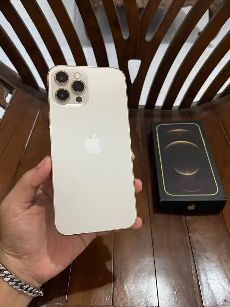 Iphone 12 Promax 128gb Jaringan Permanen, Mulus Fullset