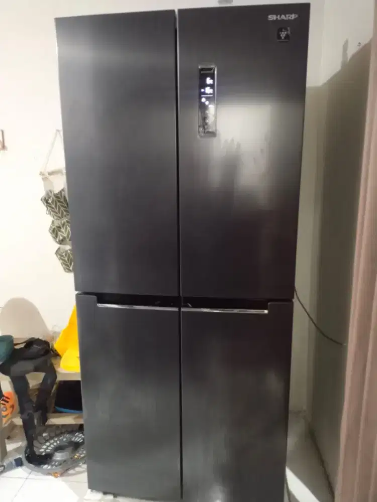 Dijual kulkas Sharp 4 Pintu inverter low watt