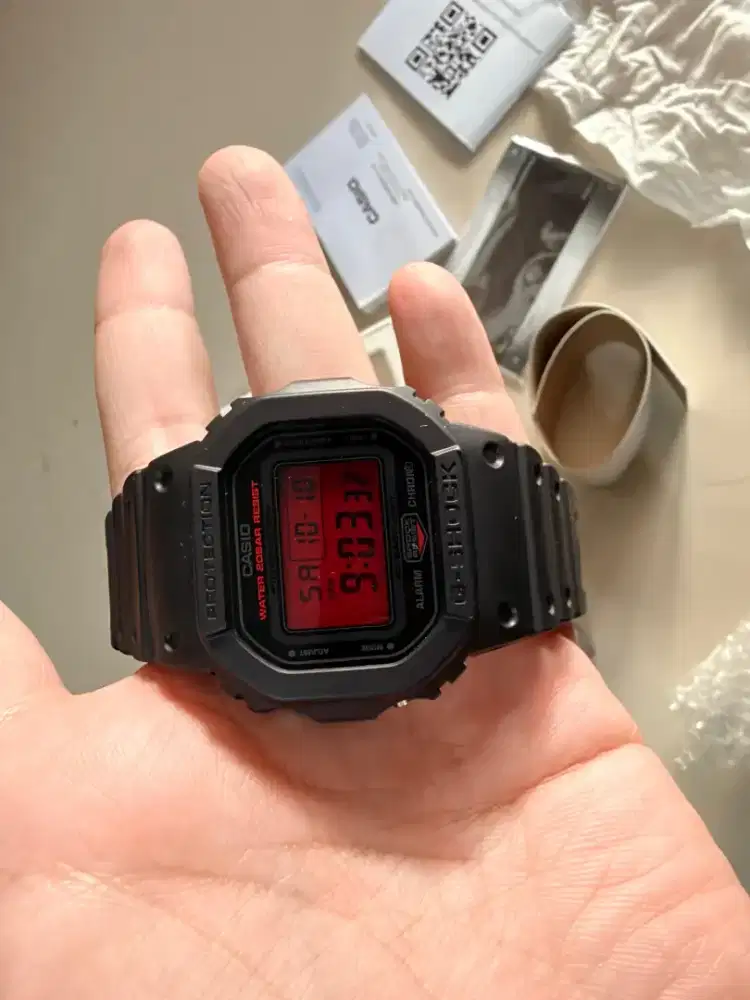 GShock DW5600 BBR gress koleksi