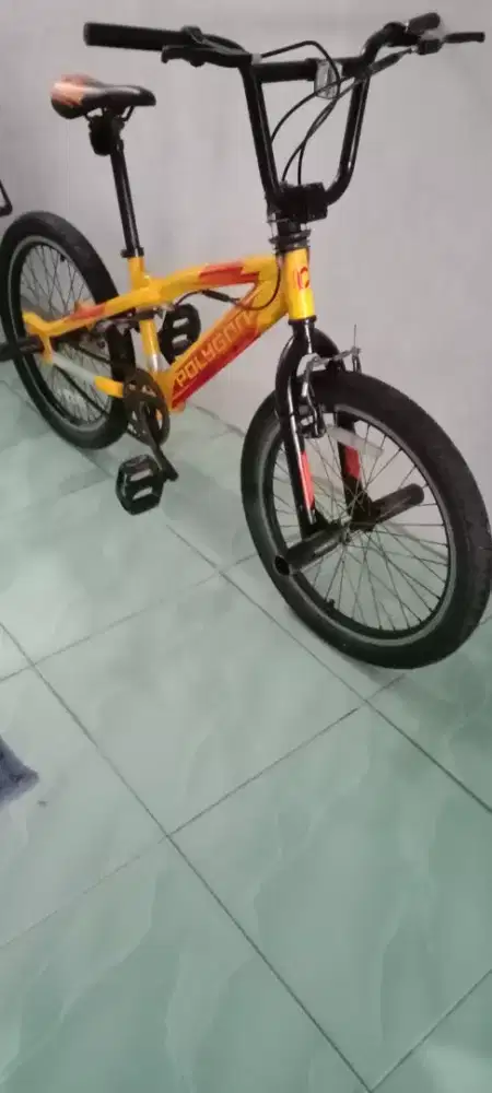Sepeda bmx polygon freestyle