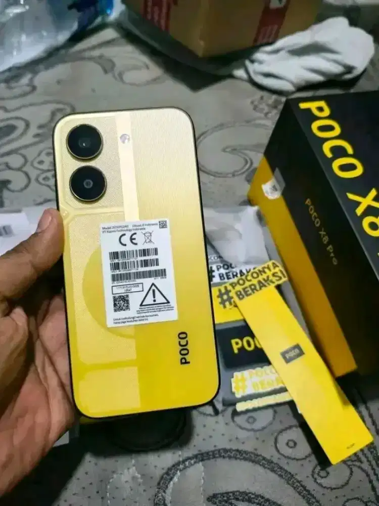 Poco x8pro like new 8/256..baru 1 minggu