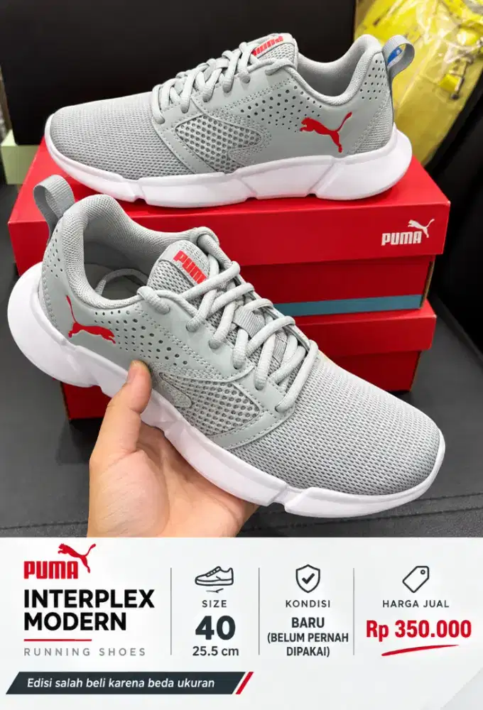 Sepatu Puma Interplex Modern Size 40/25.5