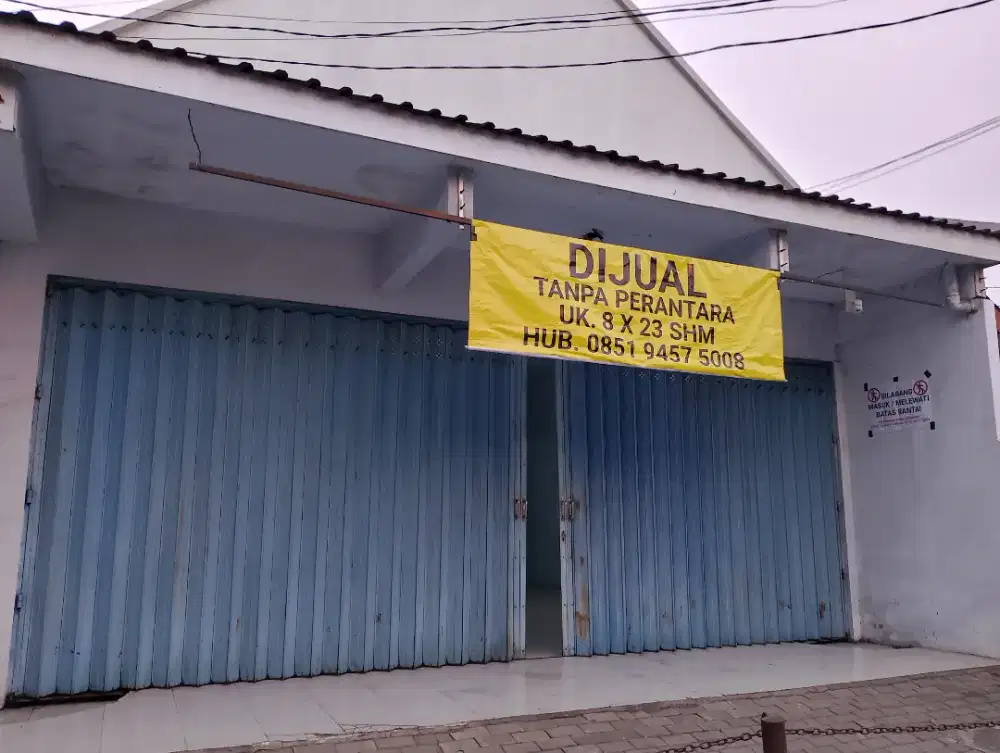 dijual RUKO Mantap Jiwa,  Rumah Usaha siap mencari Cuan,Mojokerto kab