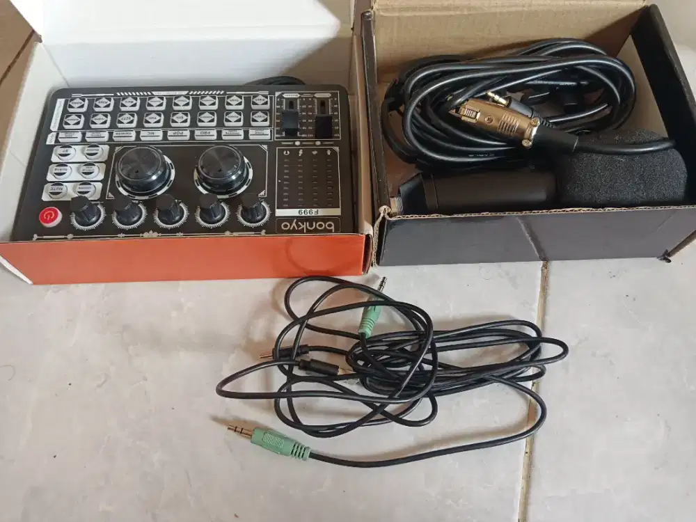 SET AUDIO UNTUK KARAOKE include MIC