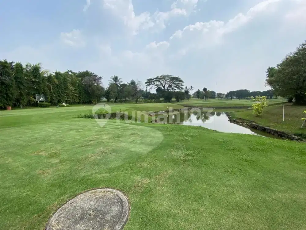 Dijual Kavling Golf Luas 1532M2 Best View Danau dan Padang Golf, Akses Dekat Tol