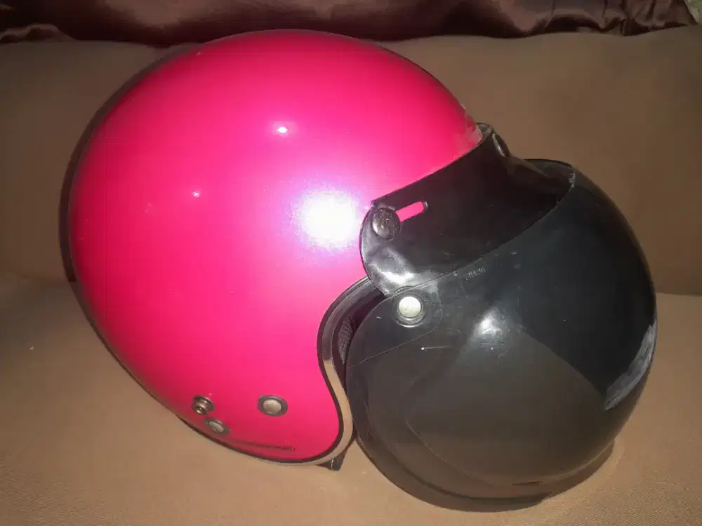 Helm Retro Pink