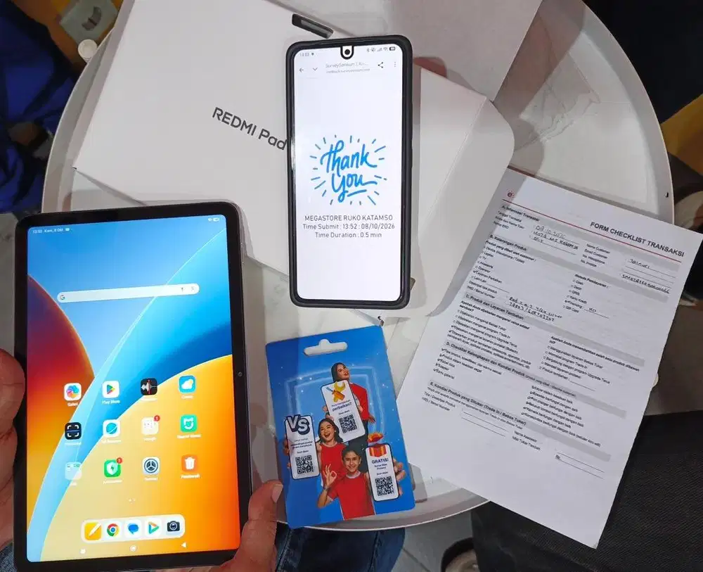 kredit 216ribu/bln samsung tab A11 modal ktp asli tanpa dp