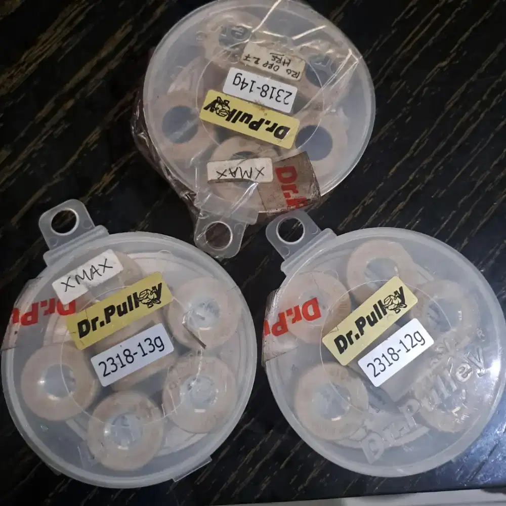 Jual murah Rolerr Dr Pullyy Segitiga 2318  12,13,14 gr br  utk XMAX