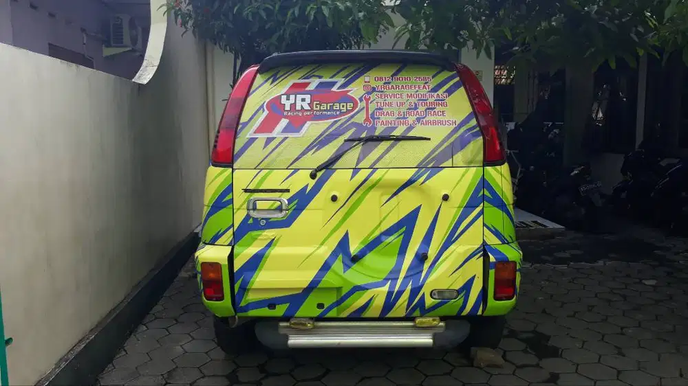Sticker Vinyl, Branding mobil, bikin papan nama, neonbox & letter led