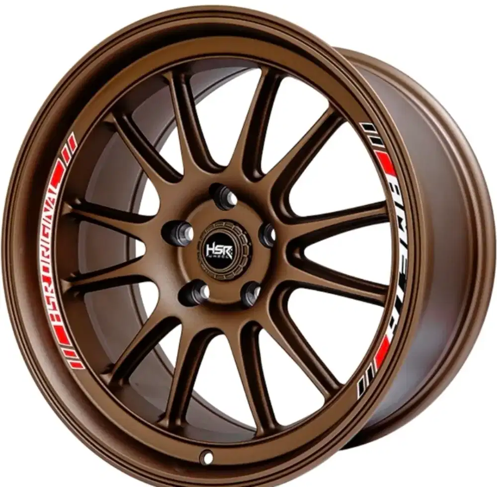 Dijual Cepat Velg HSR Ameth R18 PCD 114,3