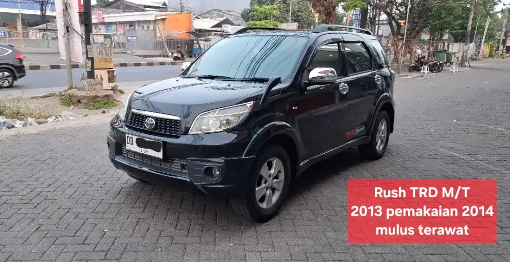 Rush TRD manual 2013 pemakaian 2014