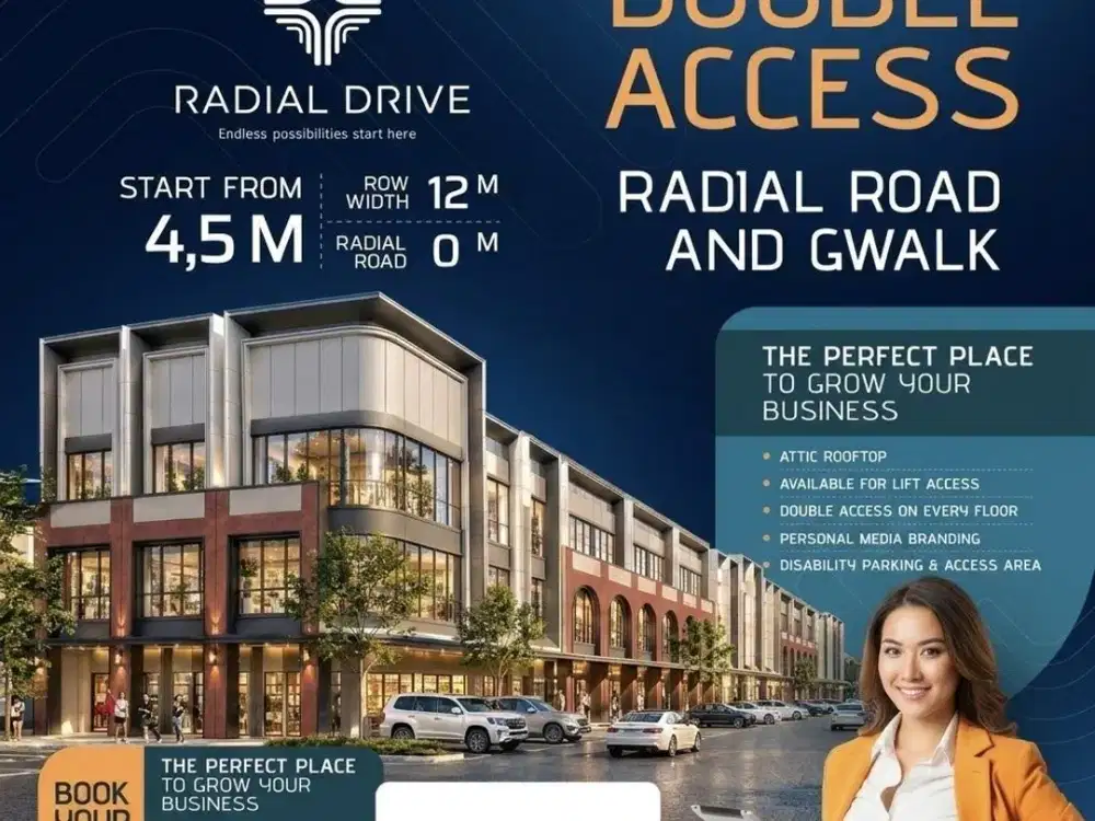 CITRALAND SURABAYA LAUCHING PERDANA RUKO START 4,5M AKSES LGS RADIAL ROAD COONECTING GWALK