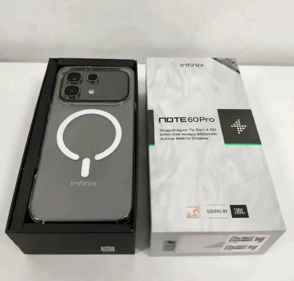 Infinix NOTE 60 pro 12 / 256 5G FULLSET MULUS