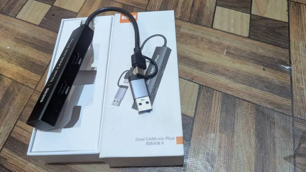 Dual Video Capture Ezcap 316 2 port hdmi to 1 port usb pc bisa 2kamera