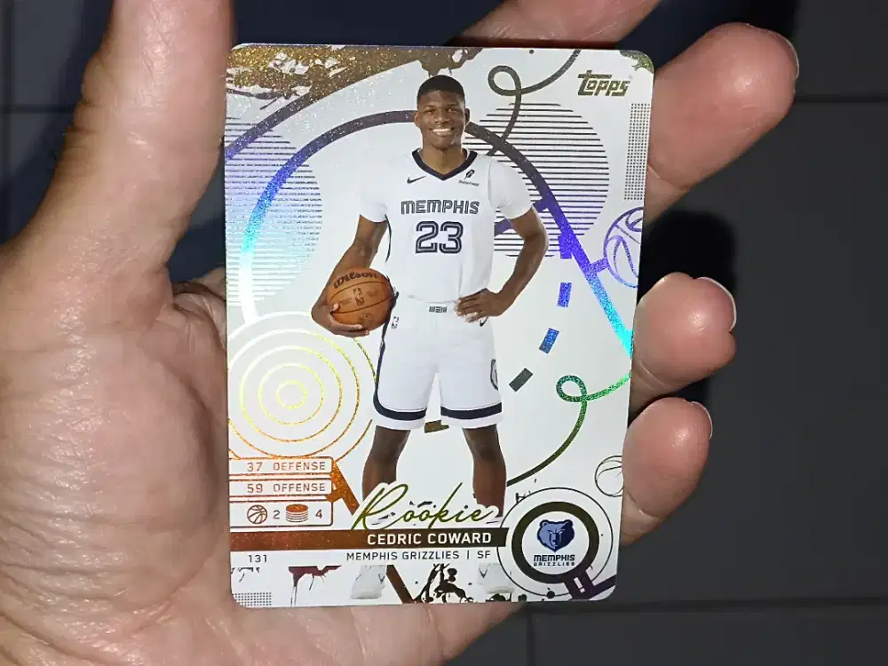 Kartu Basket Cedric Coward Original