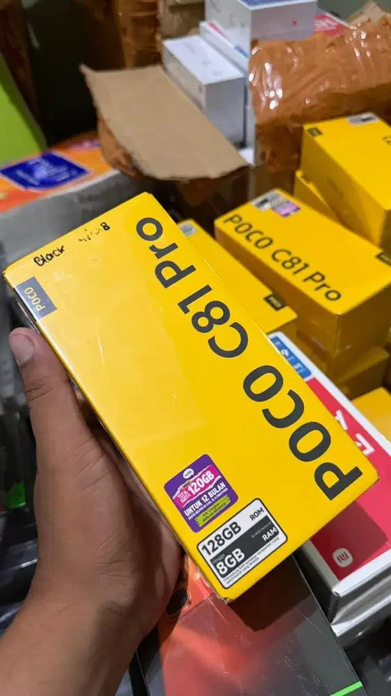 New poco c81 pro ram4/128 garansi resmi 1 tahun