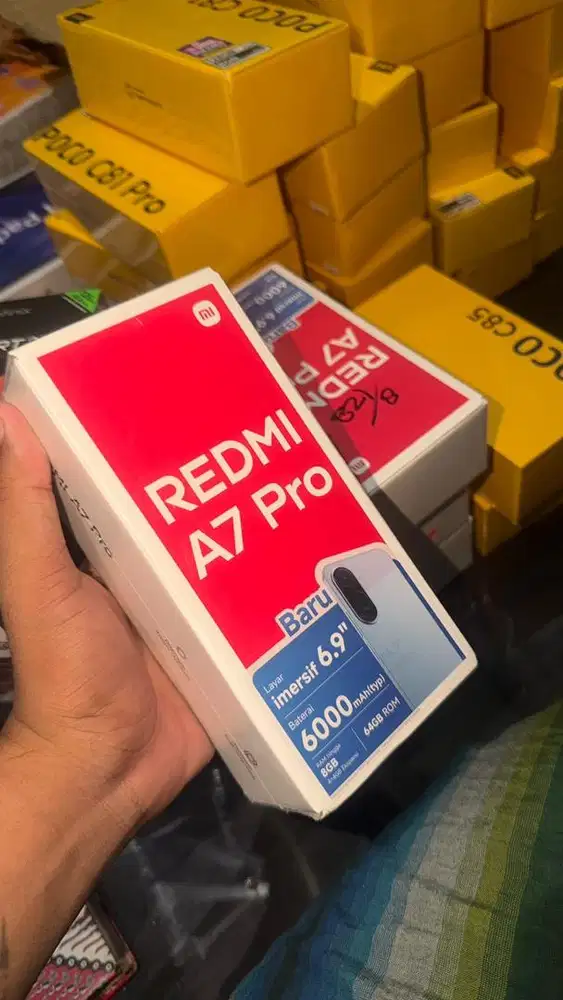 New redmi A7 pro ram4/128 garansi resmj 1 tahun