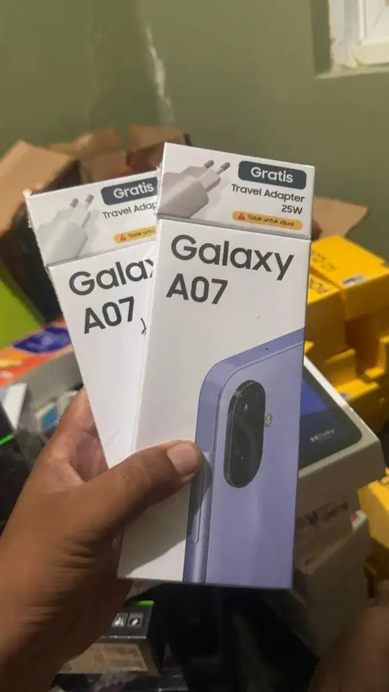 New samsung galaxy A07 ram4/128 garansi resmi 1 tahun