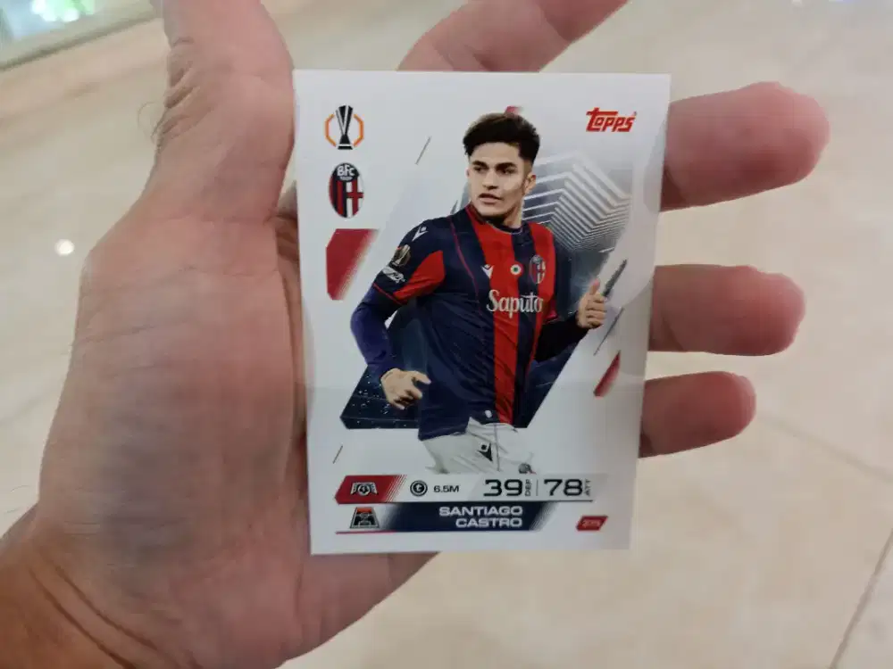 Kartu Bola Import Santiago Castro Original