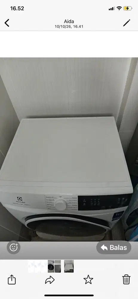 Mesin cuci elektrolux