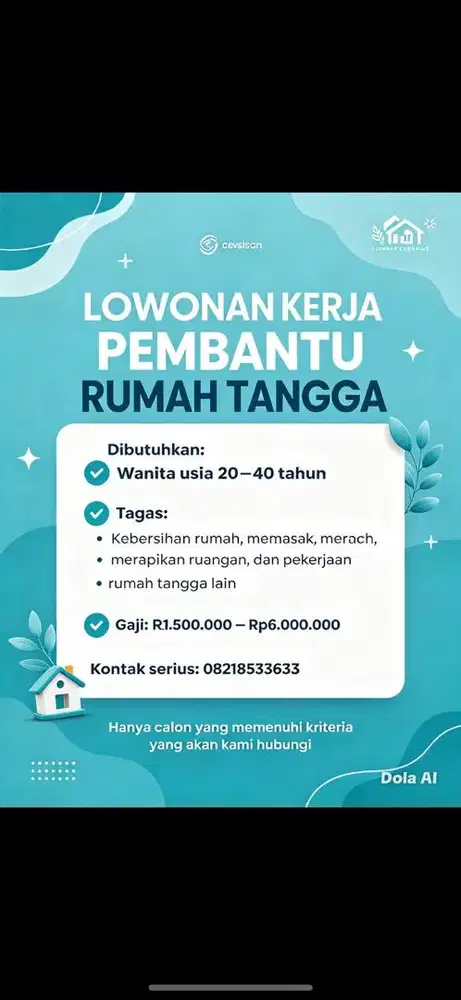 Lowongan kerja wanita