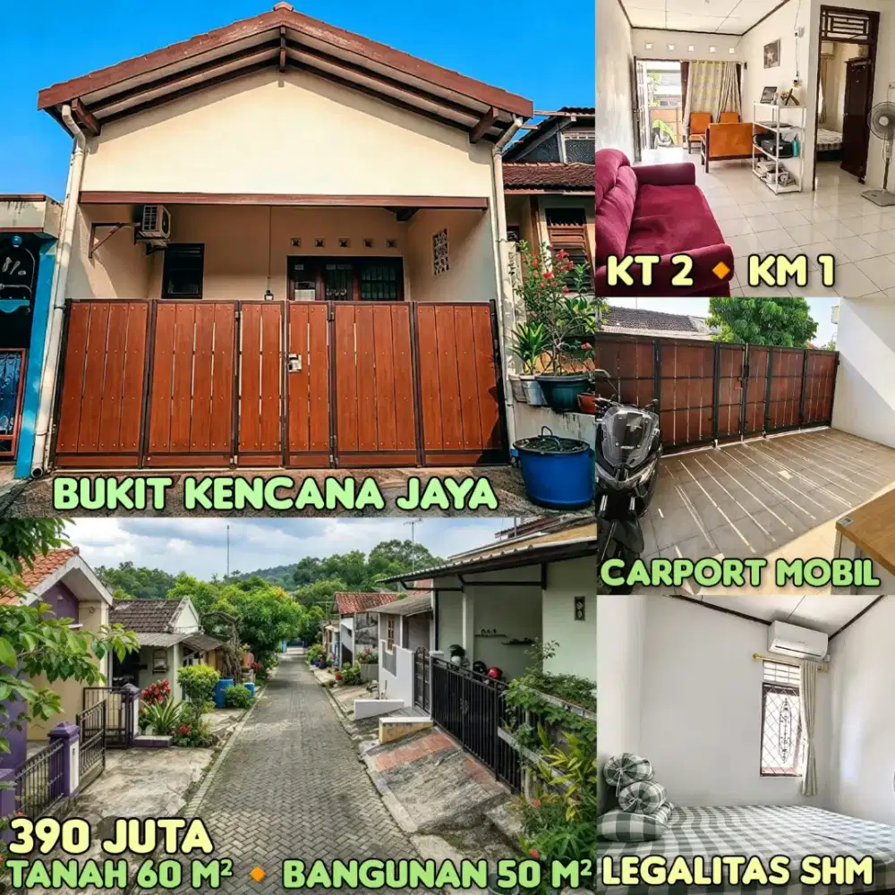 RUMAH DIJUAL DI BUKIT KENCANA JAYA TEMBALANG SEMARANG