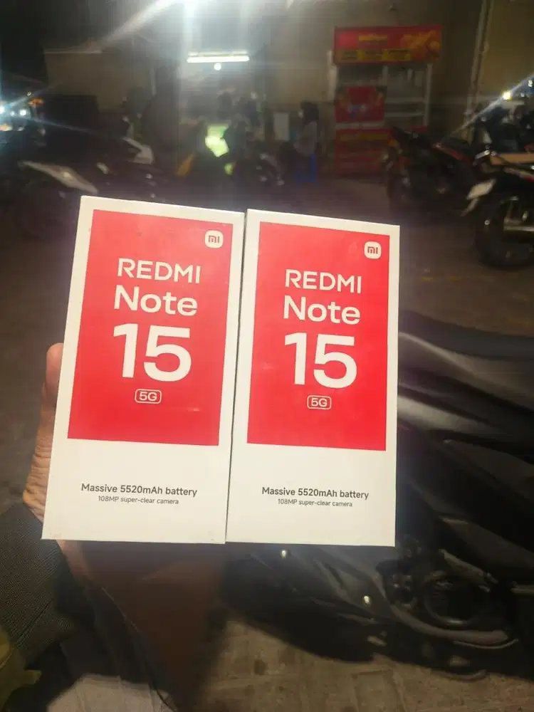 New Redminote 15 5G ram8/256 garansi resmi 1 tahun