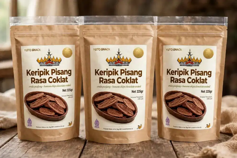 Pisang coklat Lampung