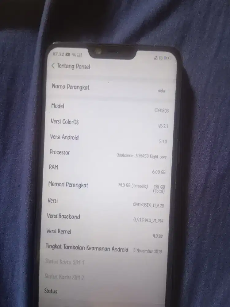 Samsung A3S (second)