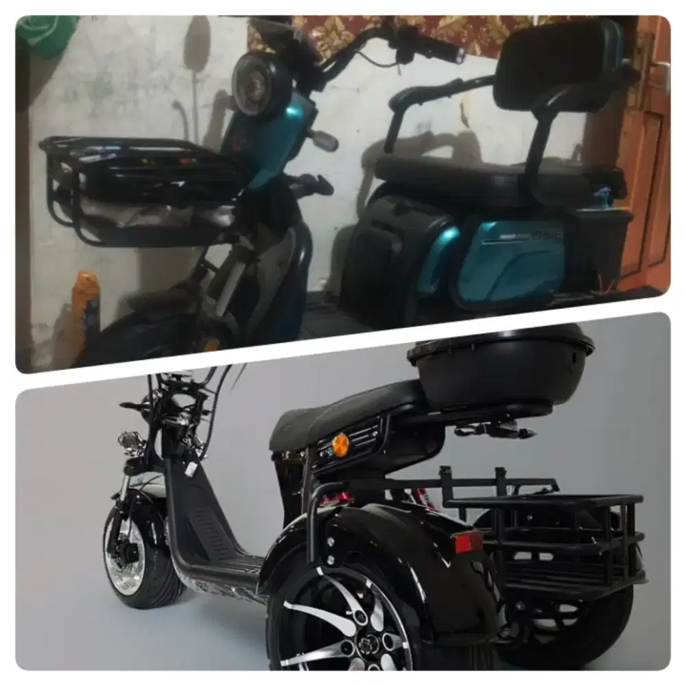 Sepeda listrik roda tiga bekas
