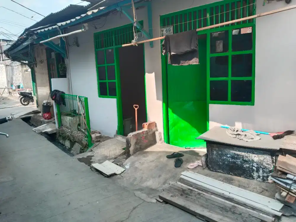 di jual kontrakan 4 pintu di dekat harapan indah bekasi