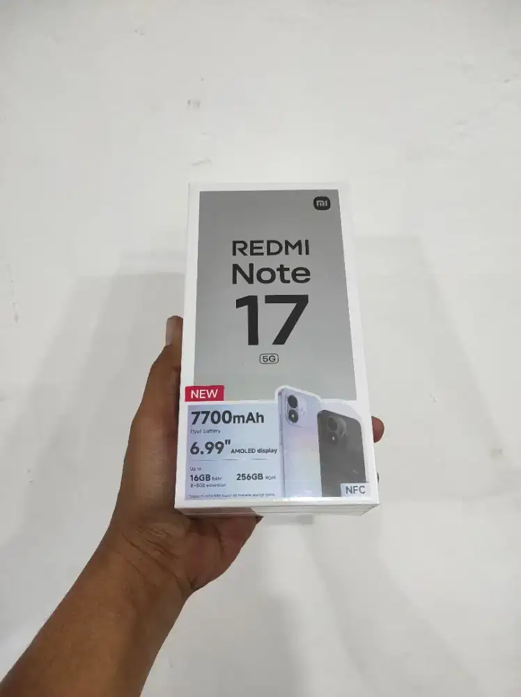 Fast respon WA Redmi Note 17 5G 8+8/256 Garansi resmi 15bln