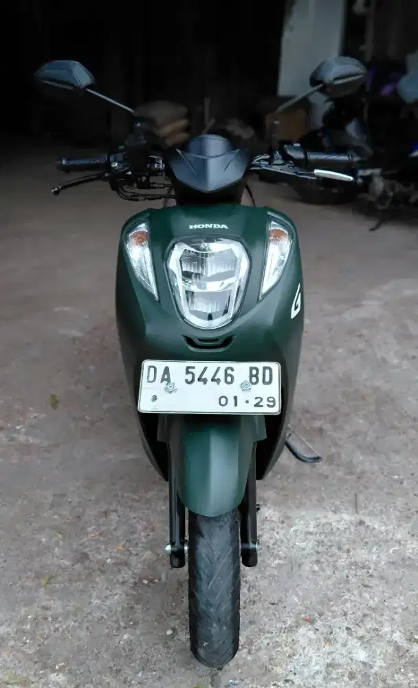 Honda Genio Fabulous Matte Green idling stop iss